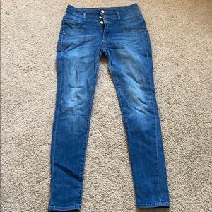 High Waisted Skinny Jeans